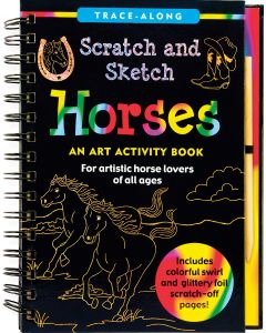 Small Image for SCRATCH & SKETCH~HORSES BOOK